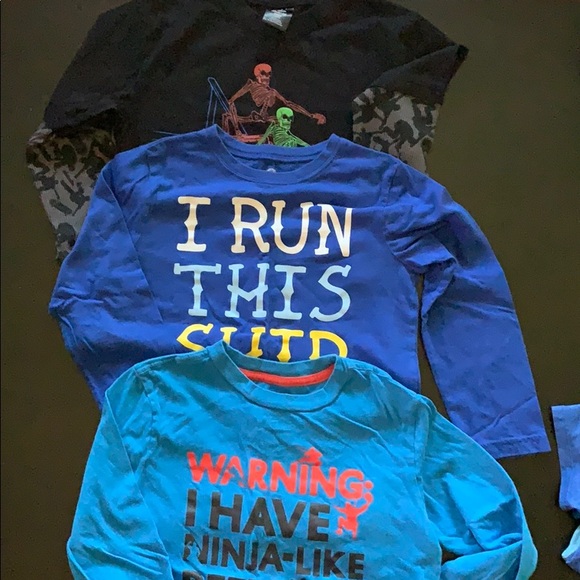 Boys long sleeve shirts - Picture 2 of 4